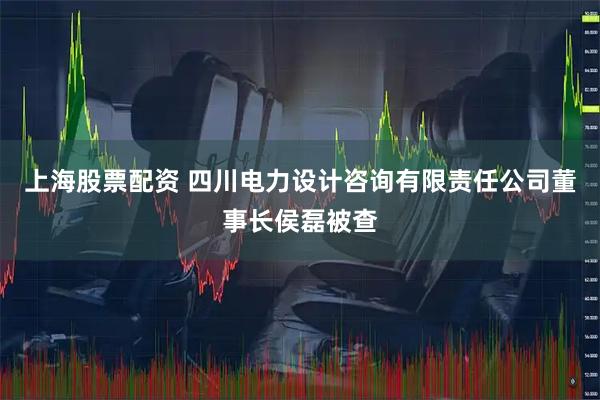 上海股票配资 四川电力设计咨询有限责任公司董事长侯磊被查